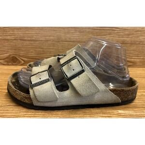 Birkenstock Arizona Sandals Mens Size 5 Womens 7 EU‎ 38 Taupe Suede Germany
